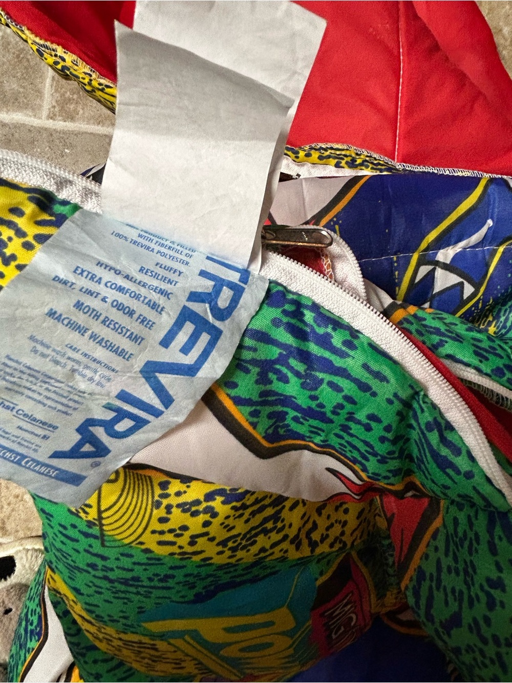 1994 Power Rangers Kids Sleeping Bag  - Multicolor - Picture 6 of 6